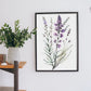 Nacnic watercolor minmal Lavender_2. Aesthetic Wall Art Prints for Bedroom or Living Room Design.-Artwork-Nacnic-A4-Sin Marco-Nacnic Estudio SL