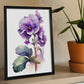 Laminas Nacnic Acuarela Minimalista Violeta