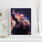Nacnic Winston Churchill Waving Pixar Style Dynamic Figura. Estampados de arte de pared estético para el diseño de dormitorio o sala de estar.-Artwork-Nacnic-Nacnic Estudio SL