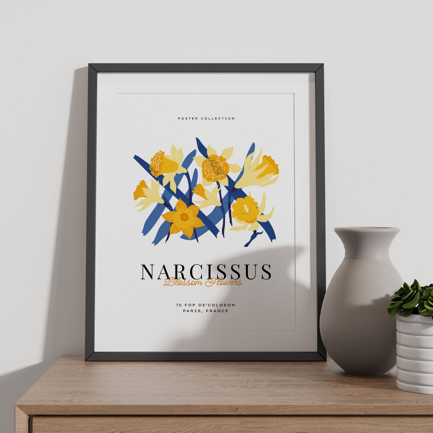 Narcissus Blossom Flower-Artwork-Nacnic-Nacnic Estudio SL