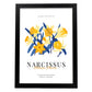Narcissus Blossom Flower-Artwork-Nacnic-A3-Sin marco-Nacnic Estudio SL