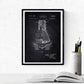Negro - Pack de 4 Láminas con Patentes de Astronautas. Set de Posters con inventos y Patentes Antiguas-Artwork-Nacnic-Nacnic Estudio SL