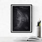 Negro - Pack de 4 Láminas con Patentes de Aviones. Set de Posters con inventos y Patentes Antiguas..-Artwork-Nacnic-Nacnic Estudio SL