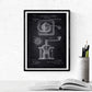 Negro - Pack de 4 Láminas con Patentes de Cafeteras. Set de Posters con inventos y Patentes Antiguas.-Artwork-Nacnic-Nacnic Estudio SL