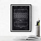 Negro - Pack de 4 Láminas con Patentes de Comida. Set de Posters con inventos y Patentes Antiguas.-Artwork-Nacnic-Nacnic Estudio SL