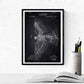 Negro - Pack de 4 Láminas con Patentes de PLANEADORES. Set de Posters con inventos y Patentes Antiguas.-Artwork-Nacnic-Nacnic Estudio SL