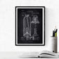 Negro - Pack de 4 Láminas con Patentes del Cuerpo de Bomberos. Set de Posters con inventos y Patentes Antiguas.-Artwork-Nacnic-Nacnic Estudio SL