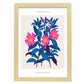 Nerium Oleander-Artwork-Nacnic-A3-Marco Madera clara-Nacnic Estudio SL