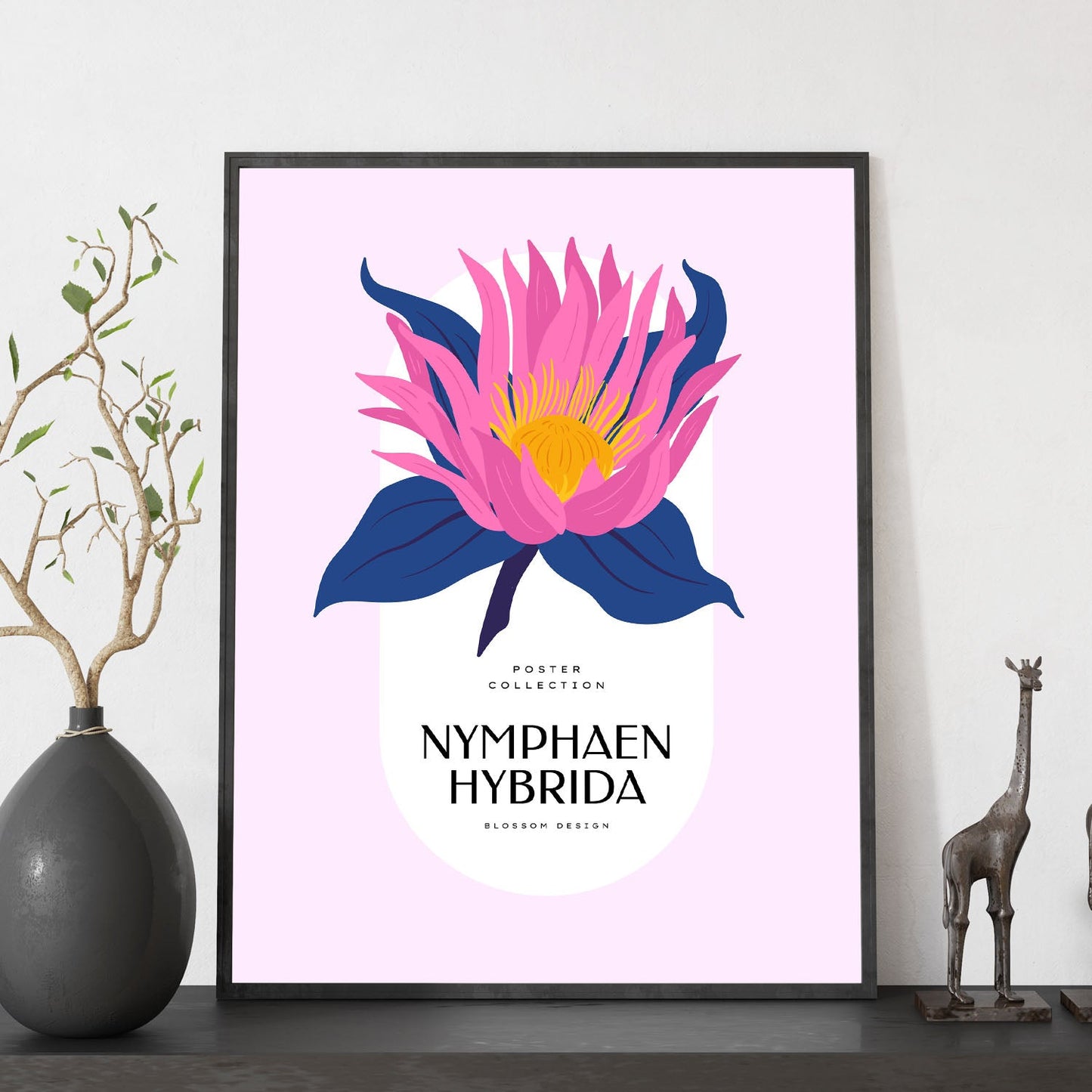 Nymphaen Hybrida-Artwork-Nacnic-Nacnic Estudio SL