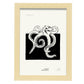 Octopus-Artwork-Nacnic-A4-Marco Madera clara-Nacnic Estudio SL