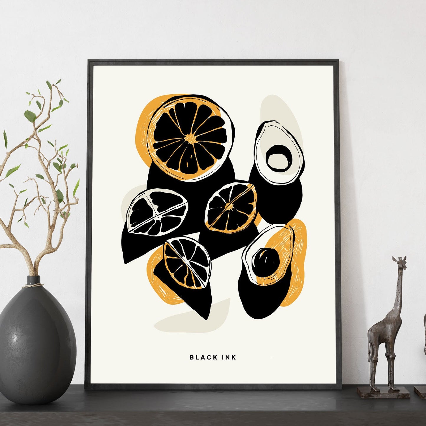 Orange and Avocados-Artwork-Nacnic-Nacnic Estudio SL
