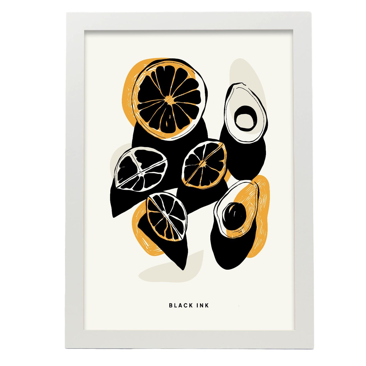 Orange and Avocados-Artwork-Nacnic-A3-Marco Blanco-Nacnic Estudio SL
