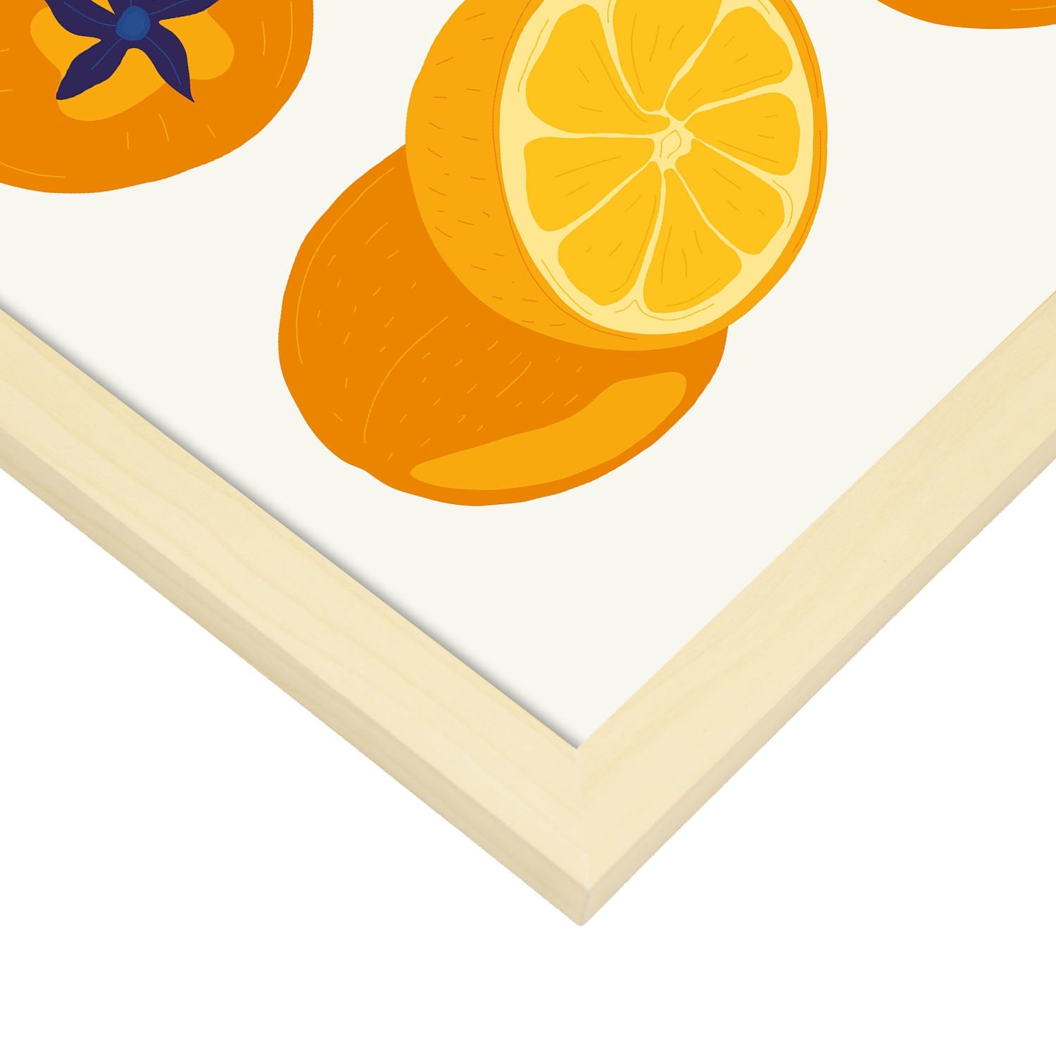 Orange Colored Fruits-Artwork-Nacnic-Nacnic Estudio SL