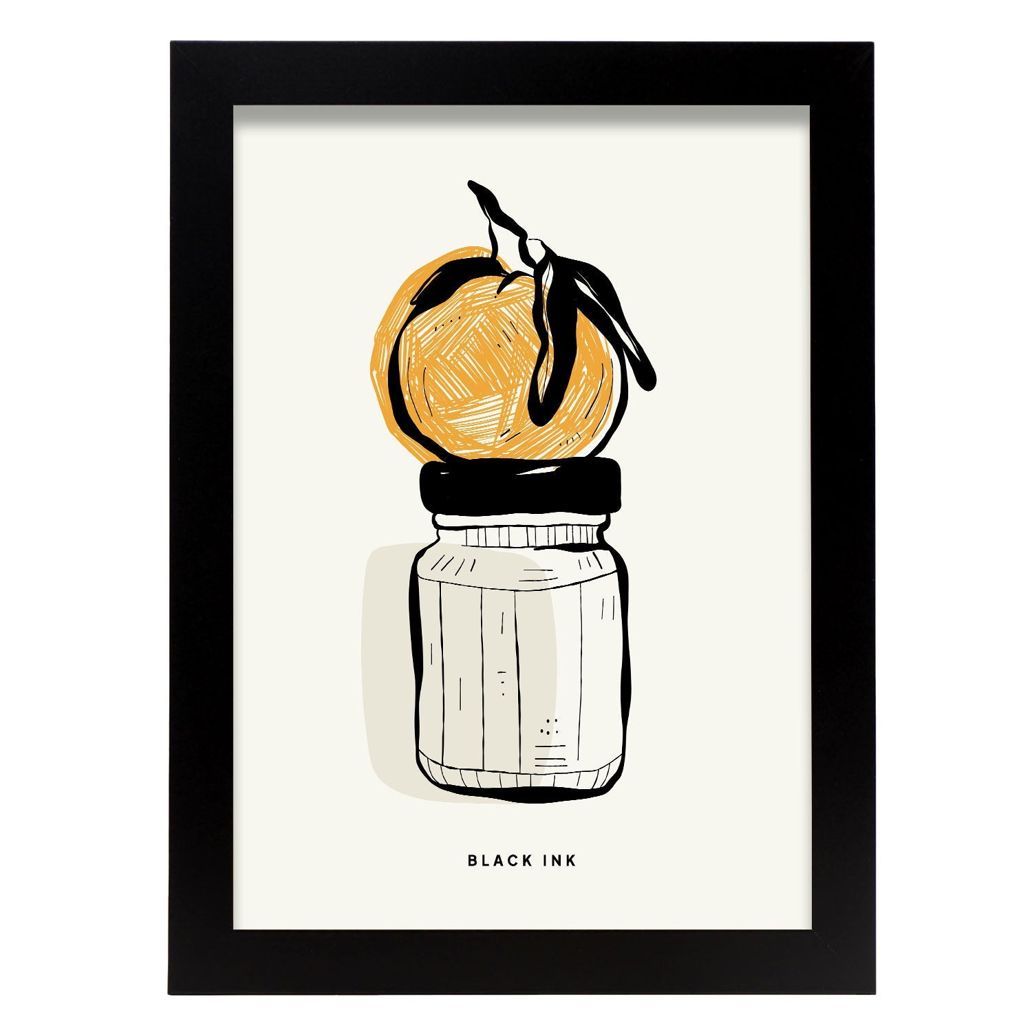 Orange Marmalade-Artwork-Nacnic-A4-Sin marco-Nacnic Estudio SL