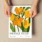 Orange Tulip-Artwork-Nacnic-Nacnic Estudio SL