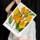 Orange Tulip-Artwork-Nacnic-Nacnic Estudio SL