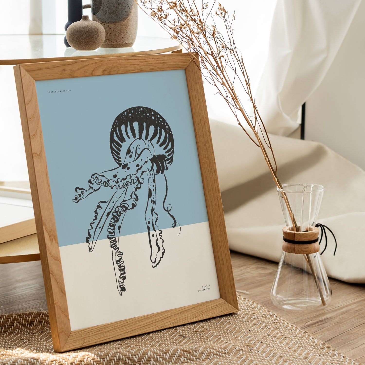 Pacific Sea Nettle Jellyfish-Artwork-Nacnic-Nacnic Estudio SL