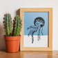 Pacific Sea Nettle Jellyfish-Artwork-Nacnic-Nacnic Estudio SL