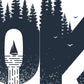 Pack de Cinco Posters con Mensajes positivos. Salvaje, Cool, Viaje, Eco, Ok.-Artwork-Nacnic-Nacnic Estudio SL