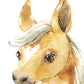 Pack de cuatro láminas con ilustraciones de animales. Caballo burro vaca y conejo.-Artwork-Nacnic-Nacnic Estudio SL