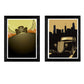 Pack de Dos láminas de Coches Vintage.-Artwork-Nacnic-Nacnic Estudio SL