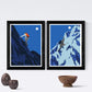 Pack de Dos láminas Escalada.-Artwork-Nacnic-Nacnic Estudio SL