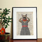 PACK de láminas para enmarcar ANIMALES BURLONES. Posters estilo acuarela con imágenes de animales. alta calidad-Artwork-Nacnic-Nacnic Estudio SL