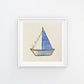 PACK de láminas para enmarcar DÍA DE PLAYA. Posters cuadrados con imágenes del mar. alta calidad-Artwork-Nacnic-Nacnic Estudio SL