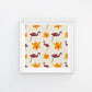 PACK de láminas para enmarcar PRIMAVERA-VERANO. Posters cuadrados con imágenes collage.-Artwork-Nacnic-Nacnic Estudio SL