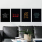 Pack de posters con frases inspiracionales. Set de láminas de decoración con frases inspiracionales motivadoras y llenas de energia.-Artwork-Nacnic-Nacnic Estudio SL