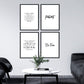 Pack de posters con frases inspiracionales. Set de láminas de decoración con palabras y frases motivadoras y llenas de energia.-Artwork-Nacnic-Nacnic Estudio SL