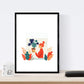 Pack de posters con ilustracion de mujeres en casa. Mujer con plantas y espejo.-Artwork-Nacnic-Nacnic Estudio SL