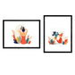 Pack de posters con ilustracion de mujeres en casa. Mujer con plantas y espejo.-Artwork-Nacnic-Nacnic Estudio SL