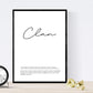Pack de posters con palabras en frances. Set de láminas Familia con definición y fondo blanco.-Artwork-Nacnic-Nacnic Estudio SL