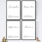 Pack de posters con palabras en frances. Set de láminas Pareja con definición y fondo blanco.-Artwork-Nacnic-Nacnic Estudio SL
