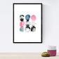 Pack de posters de Colores acuarela. Láminas coloridas con diseño nórdico.-Artwork-Nacnic-Nacnic Estudio SL