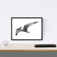 Pack de posters de Dinosaurios blanco y negro. Láminas de dinosaurios para niños.-Artwork-Nacnic-Nacnic Estudio SL