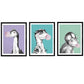 Pack de posters de Dinosaurios con chicle. Láminas de dinosaurios para niños.-Artwork-Nacnic-Nacnic Estudio SL