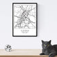 Pack de posters de paises y monumentos. Austria y viena mapa de ciudad.-Artwork-Nacnic-Nacnic Estudio SL