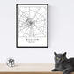 Pack de posters de paises y monumentos. Mapa ciudad de Moscu, monumento San Basilio y mapa Rusia.-Artwork-Nacnic-Nacnic Estudio SL