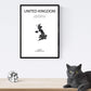 Pack de posters de paises y monumentos. Mapa ciudad Londres United Kingdom y monumentos A.-Artwork-Nacnic-Nacnic Estudio SL