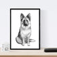Pack de posters de Perros de raza. Láminas decorativas de perros.-Artwork-Nacnic-Nacnic Estudio SL