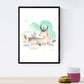 Pack de Tres láminas con Ilustraciones de Animales. Ciervo Elefante y Unicornio.-Artwork-Nacnic-Nacnic Estudio SL