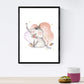 Pack de Tres láminas con Ilustraciones de Animales. cocodrilo Elefantes.-Artwork-Nacnic-Nacnic Estudio SL