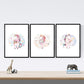 Pack de Tres láminas con Ilustraciones de Animales. Unicornio bailnado Unicornio Hada y Unicornio fotografo.-Artwork-Nacnic-Nacnic Estudio SL