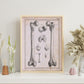 Paillou Femur of an adult and fetus-Artwork-Nacnic-Nacnic Estudio SL