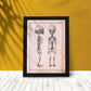 Paillou Fetal skeleton-Artwork-Nacnic-Nacnic Estudio SL