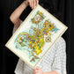 Pan-Am-Menu_map-Asia-1951-Artwork-Nacnic-Nacnic Estudio SL