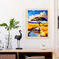 Parque Nacnic Serengeti National National Tanzania Pintura al óleo. Estampados de arte de pared estético para el diseño de dormitorio o sala de estar.-Artwork-Nacnic-Nacnic Estudio SL