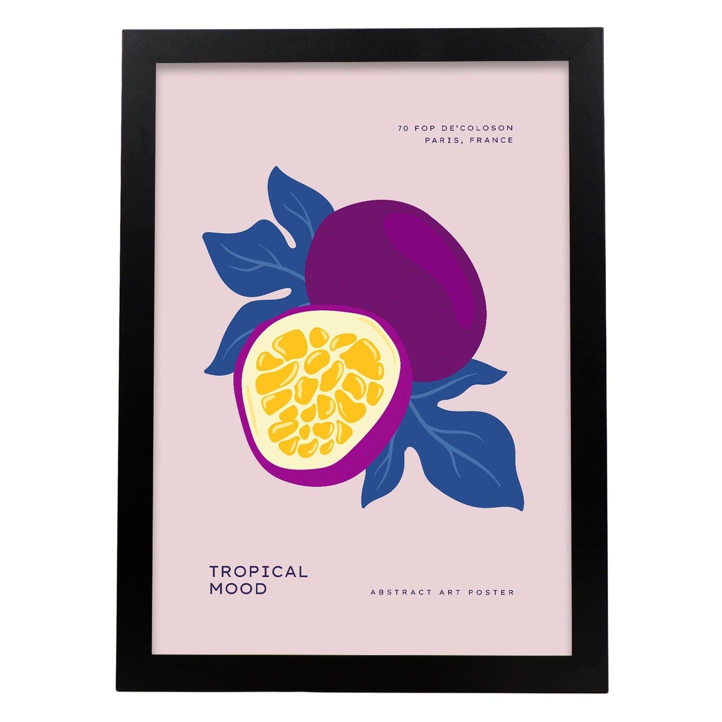 Passion Fruit-Artwork-Nacnic-A3-Sin marco-Nacnic Estudio SL
